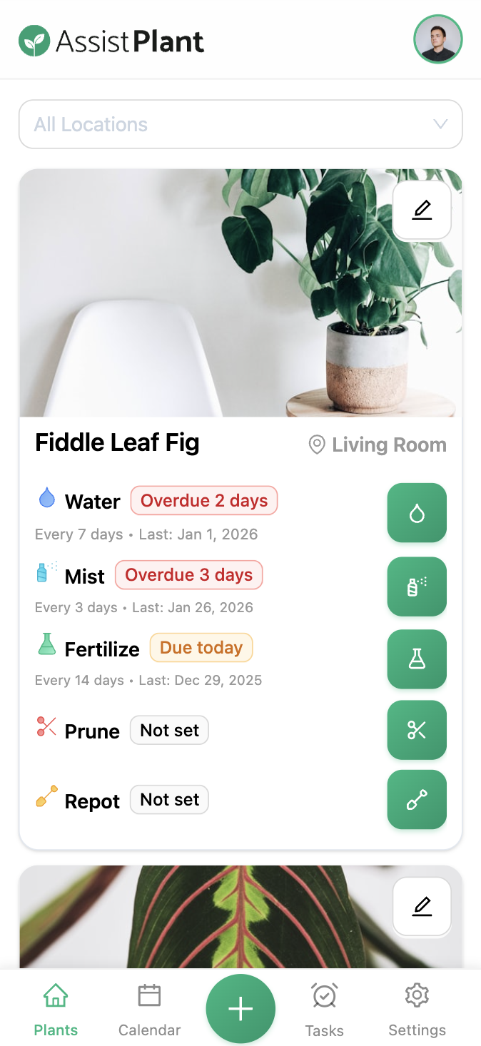 AssistPlant - Screenshot 3 showing product features and functionality