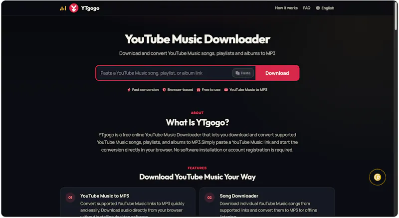 YTgogo screenshot 1