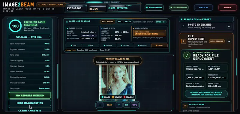 Image2Beam screenshot 4