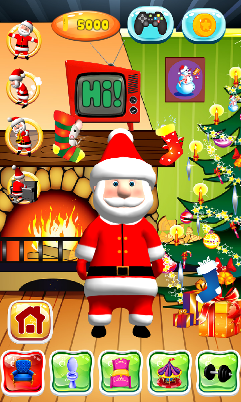 Talking Santa Claus gallery image