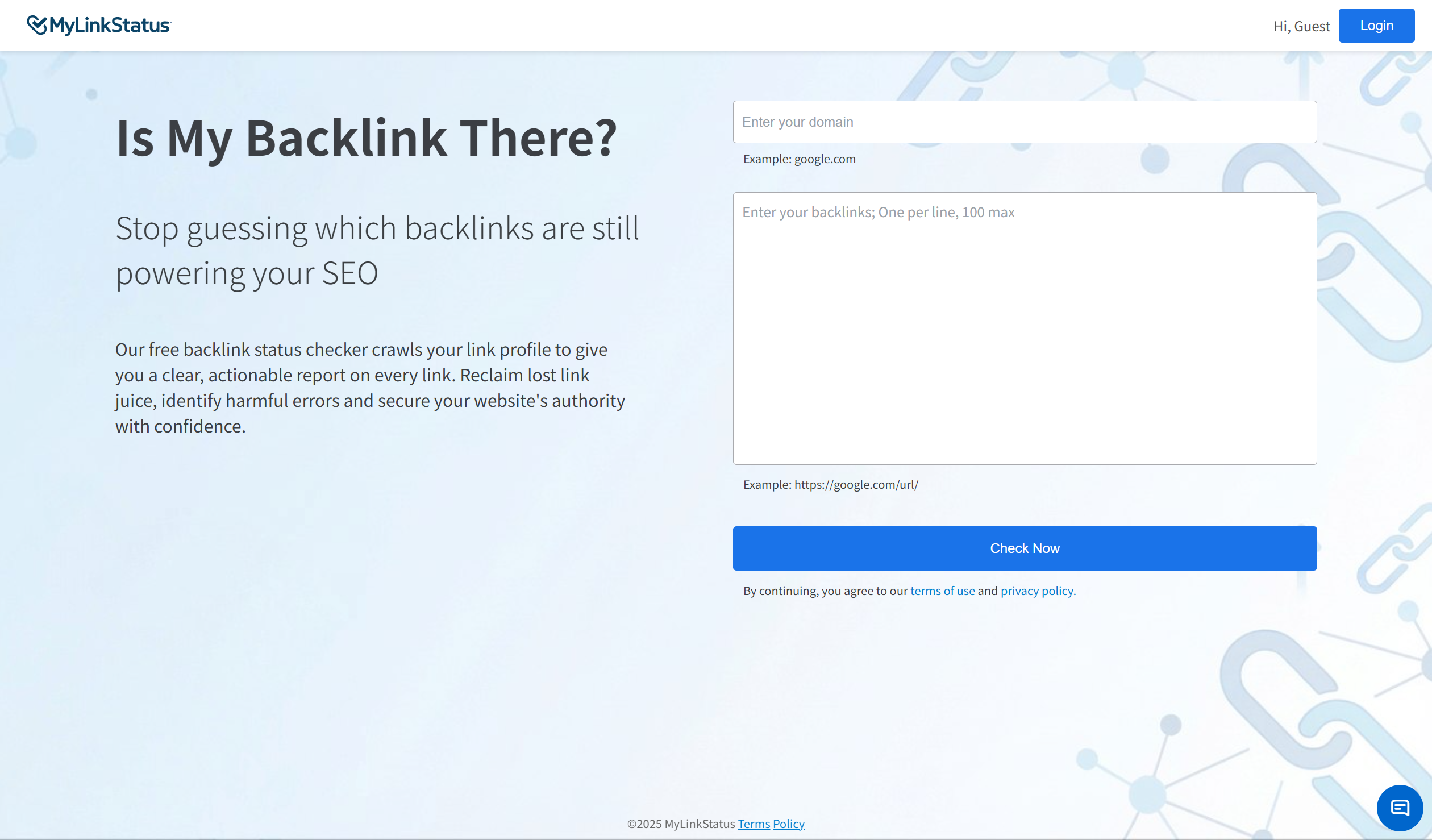 MyLinkStatus gallery image