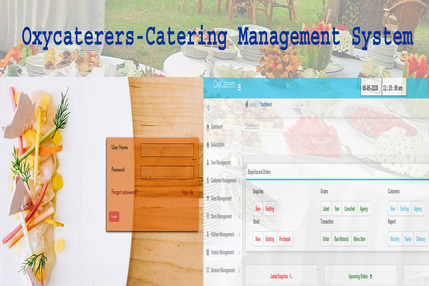 Catering Management system media 1
