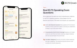 Cream: IELTS Speaking Prep App media 2