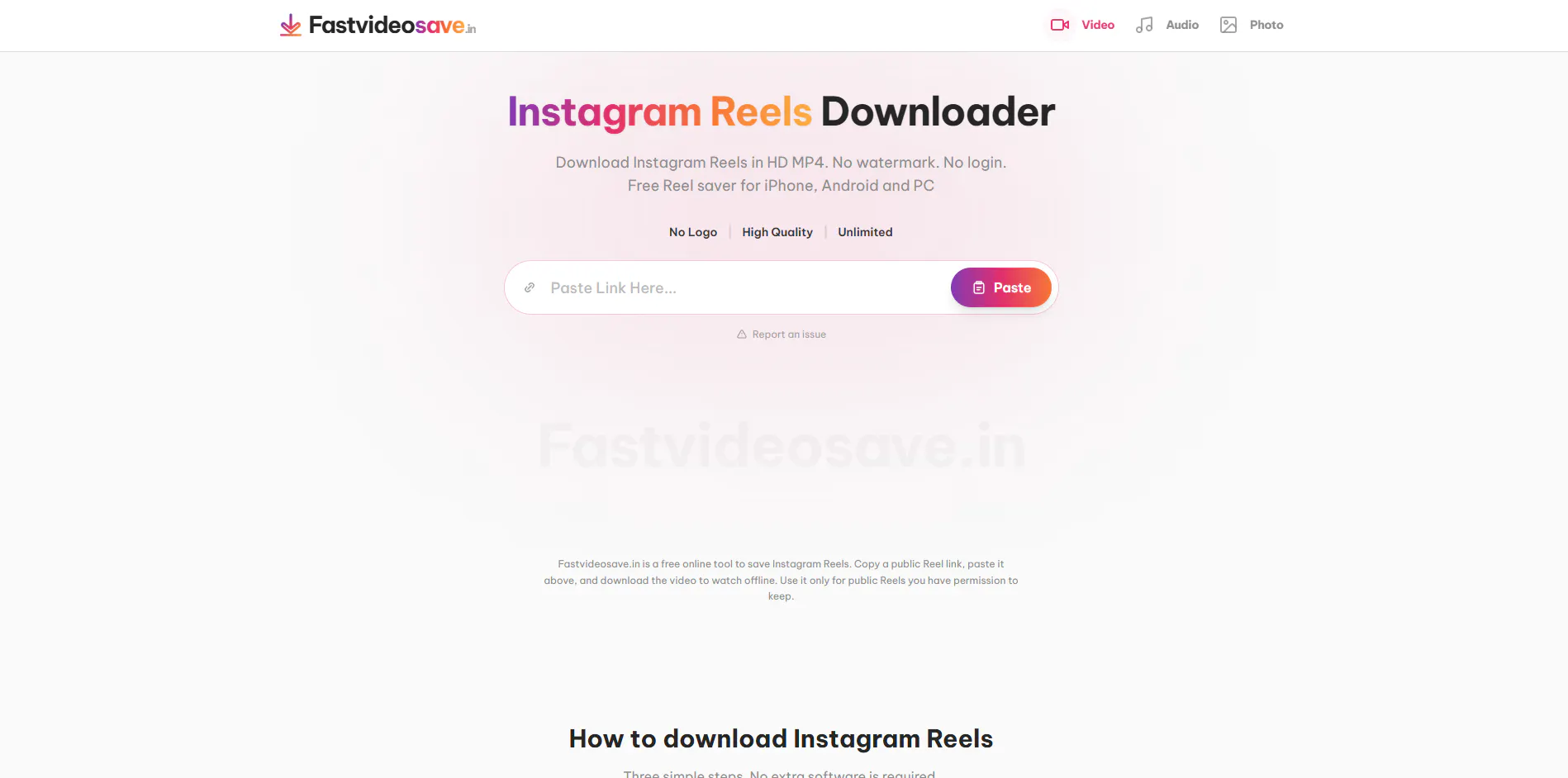 Fastvideosave screenshot