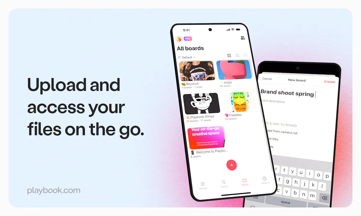 Playbook Mobile App for iOS & Android