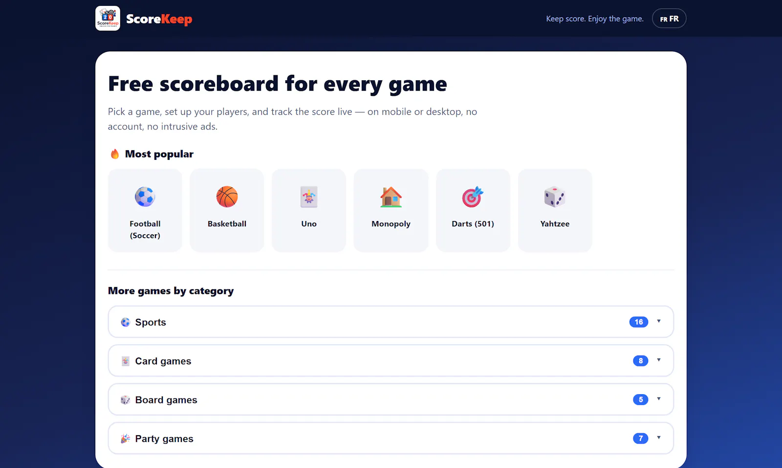 ScoreKeep screenshot 6