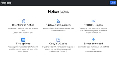 Notion Icons gallery image