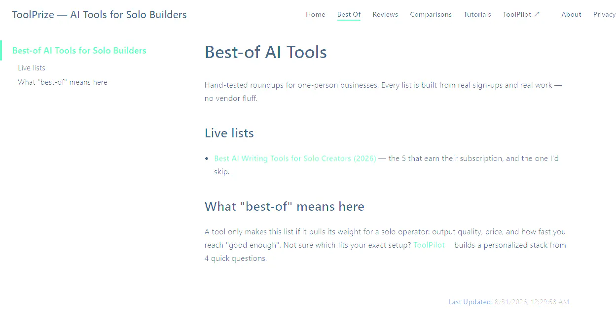 ToolPrize gallery image