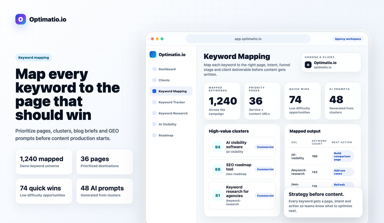 Optimatio.io gallery image