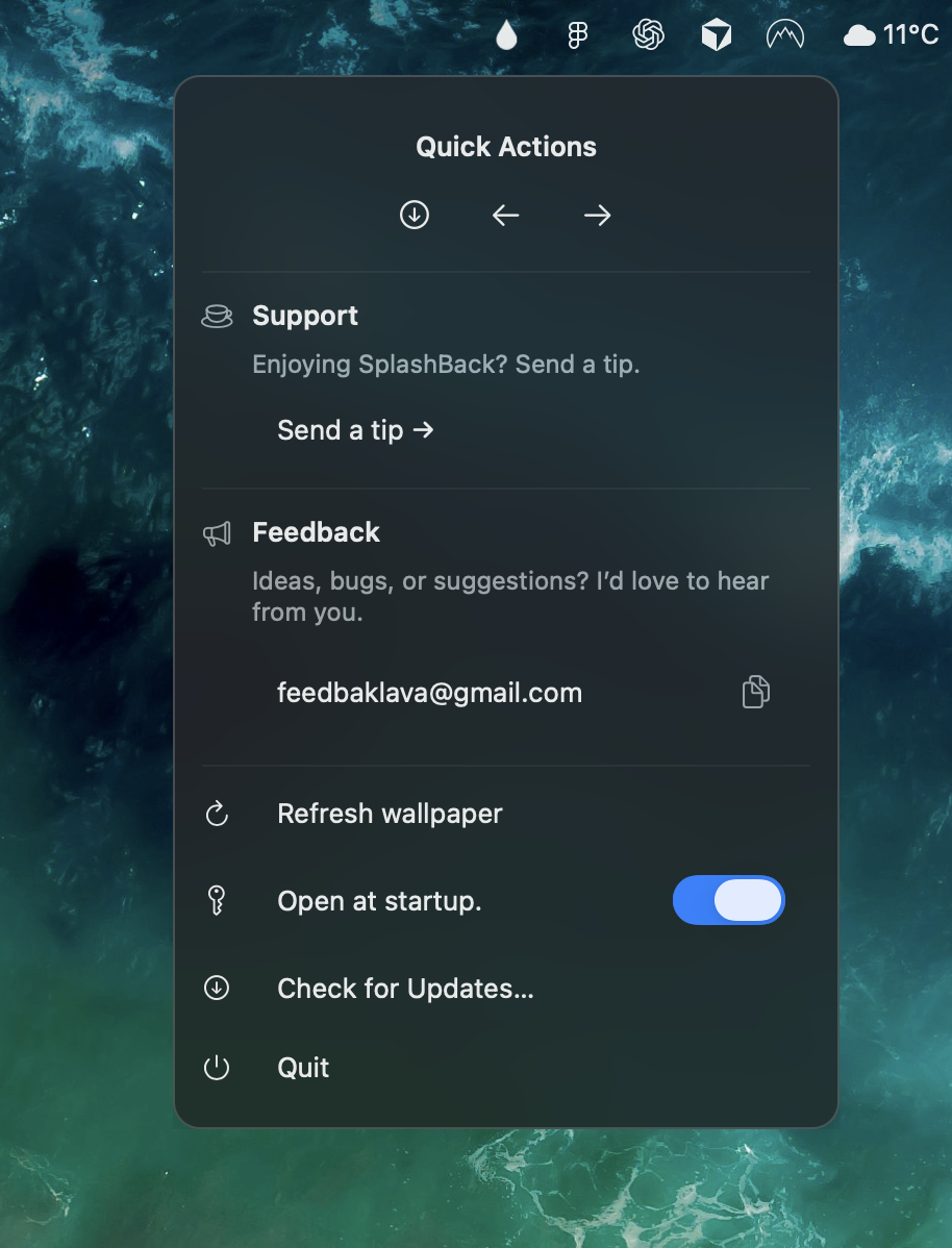 SplashBack gallery image