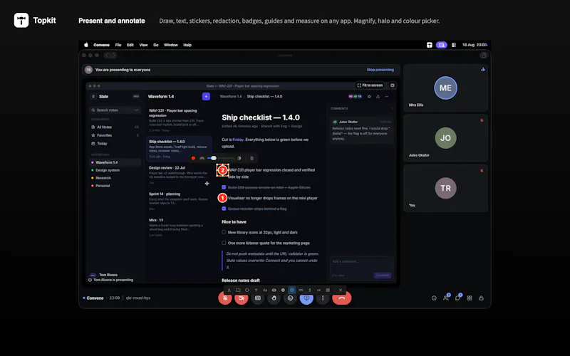 Topkit screenshot 3