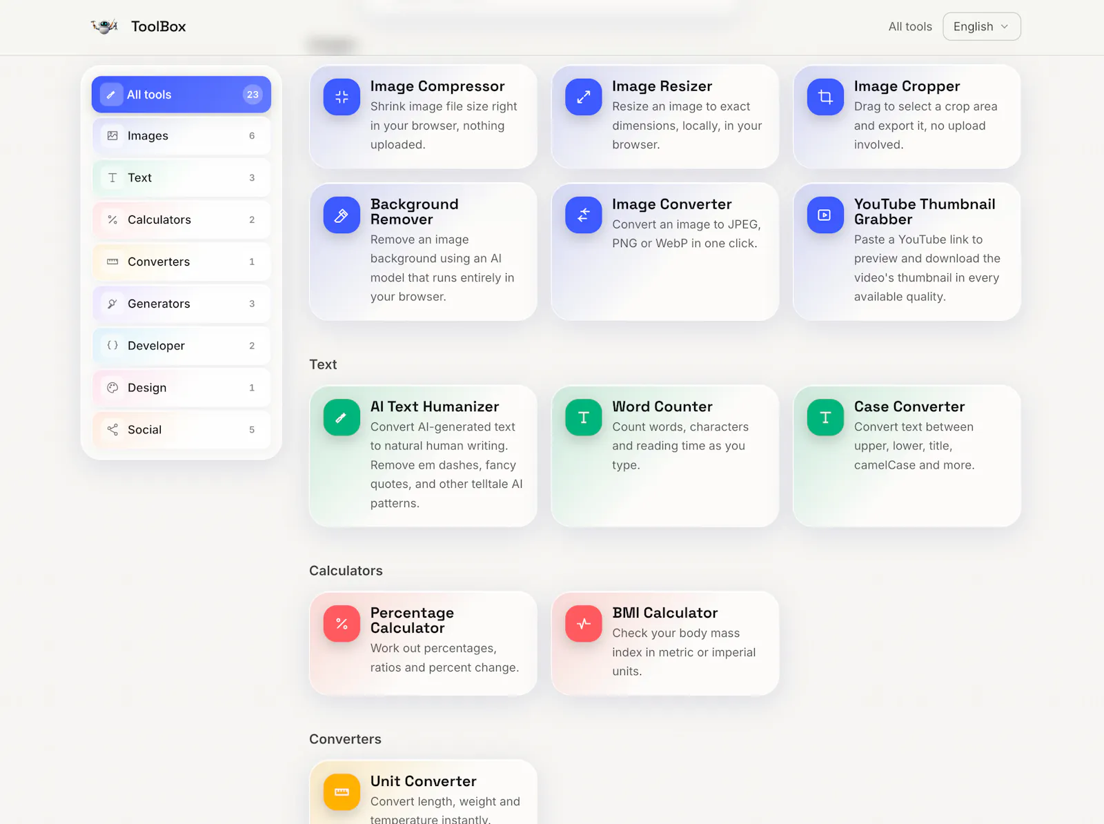 ToolBox - No signup screenshot 2