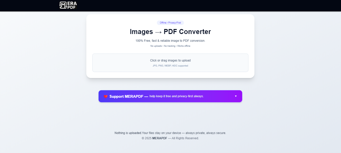 meraPDF - Screenshot 3 showing product features and functionality