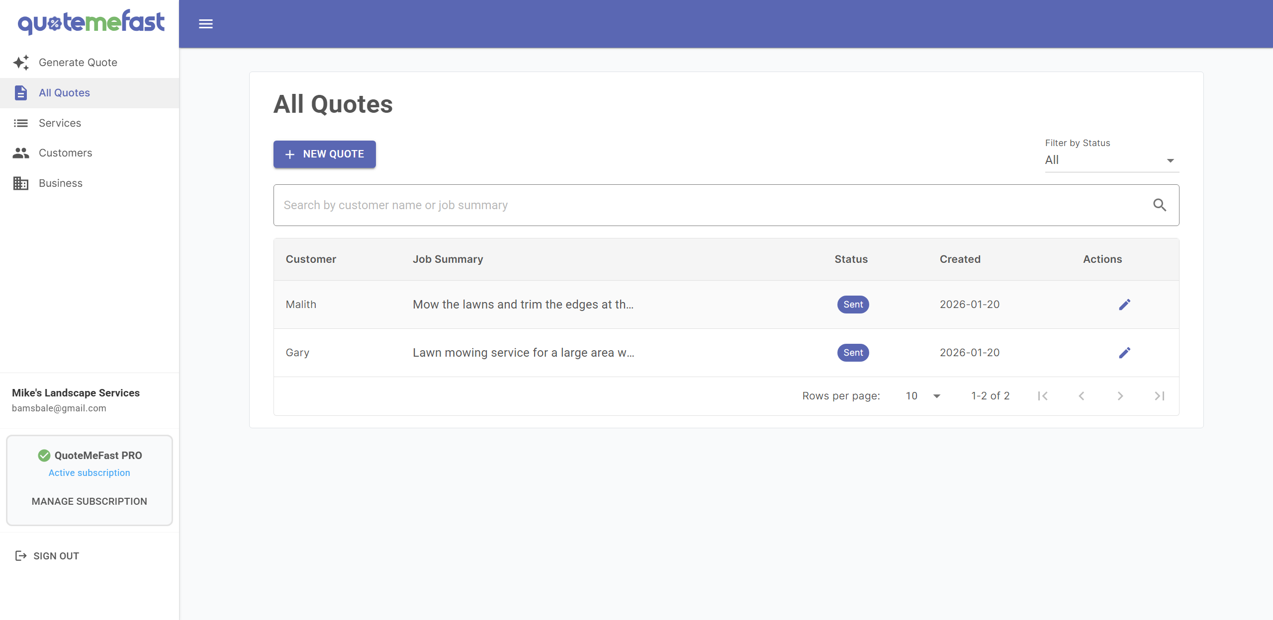 QuoteMeFast – Faster Quotes, More Jobs gallery image