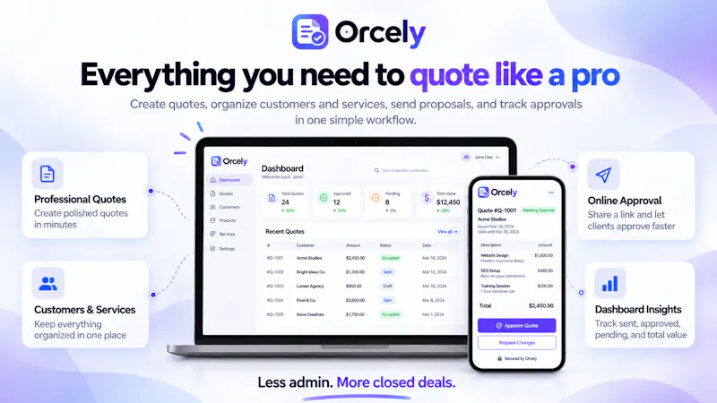 Orcely screenshot 2