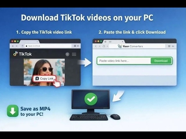 TikTok Video Downloader Keen Converters gallery image