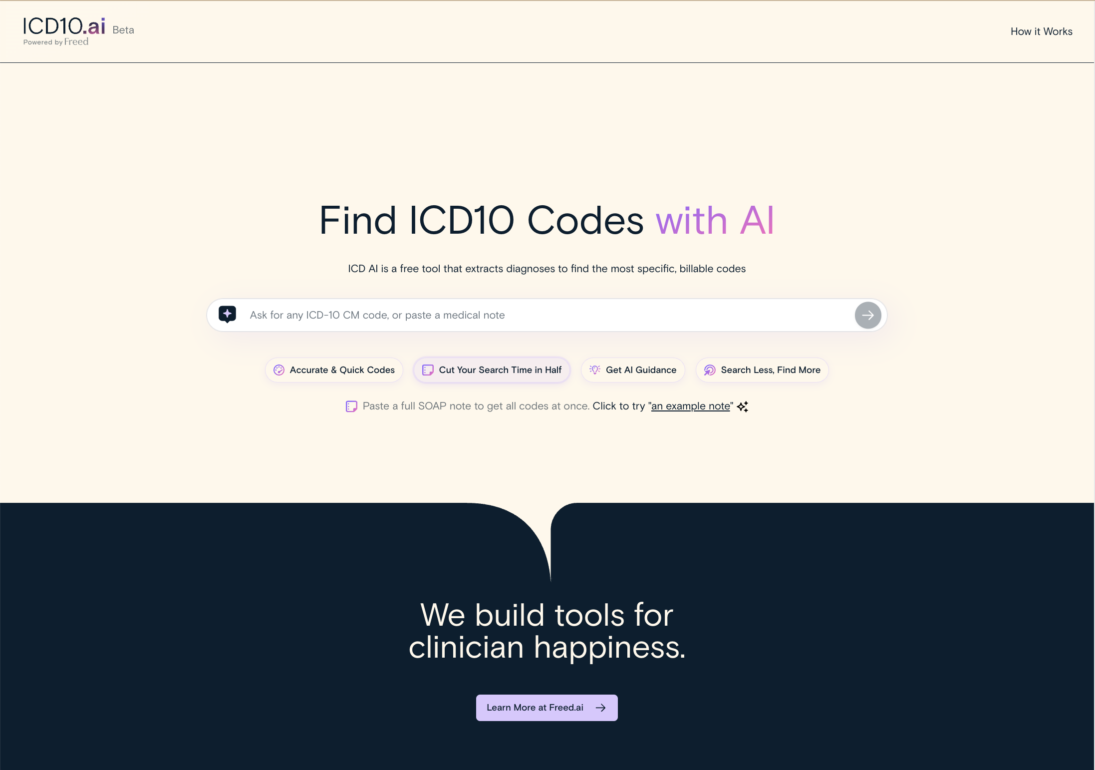 ICD10.ai - Kostenloses KI -Börsengang -ICD 10 -Suchwerkzeug für Kliniker 🩺 Medien 1