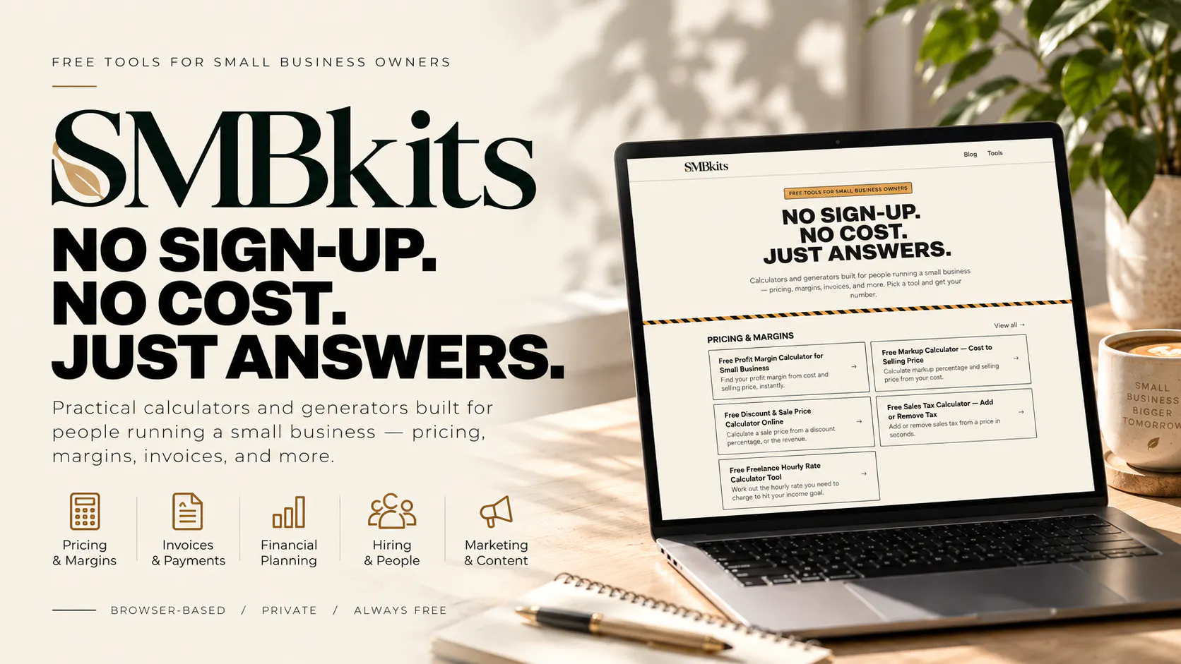 Maker of SMBkits — free small biz tools gallery image