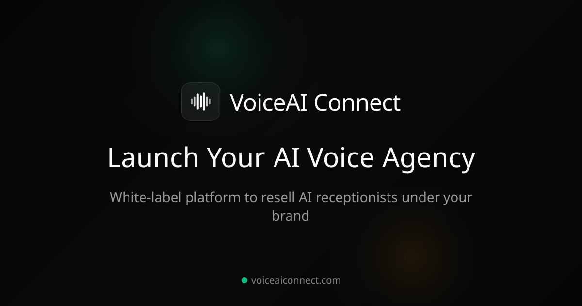 VoiceAI Connect - Main product screenshot demonstrating key features and user interface