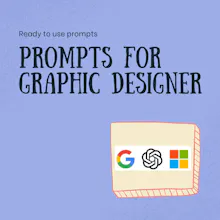 Prompts for Graphic Designer gallery image