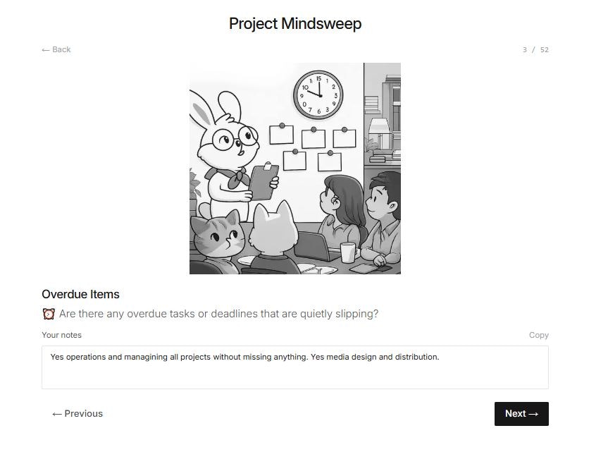 Project Mindsweep gallery image