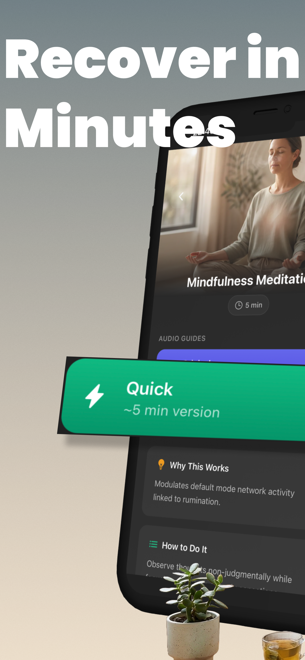 Coach Ultra: Stress & Burnout - Screenshot 5 showing product features and functionality