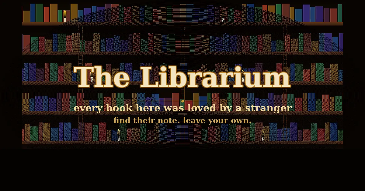 The Librarium 제품 배너