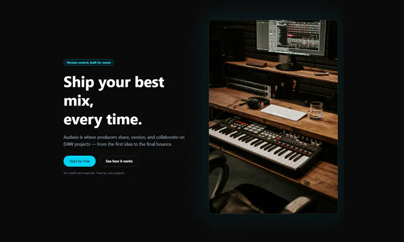 Audwio screenshot 1