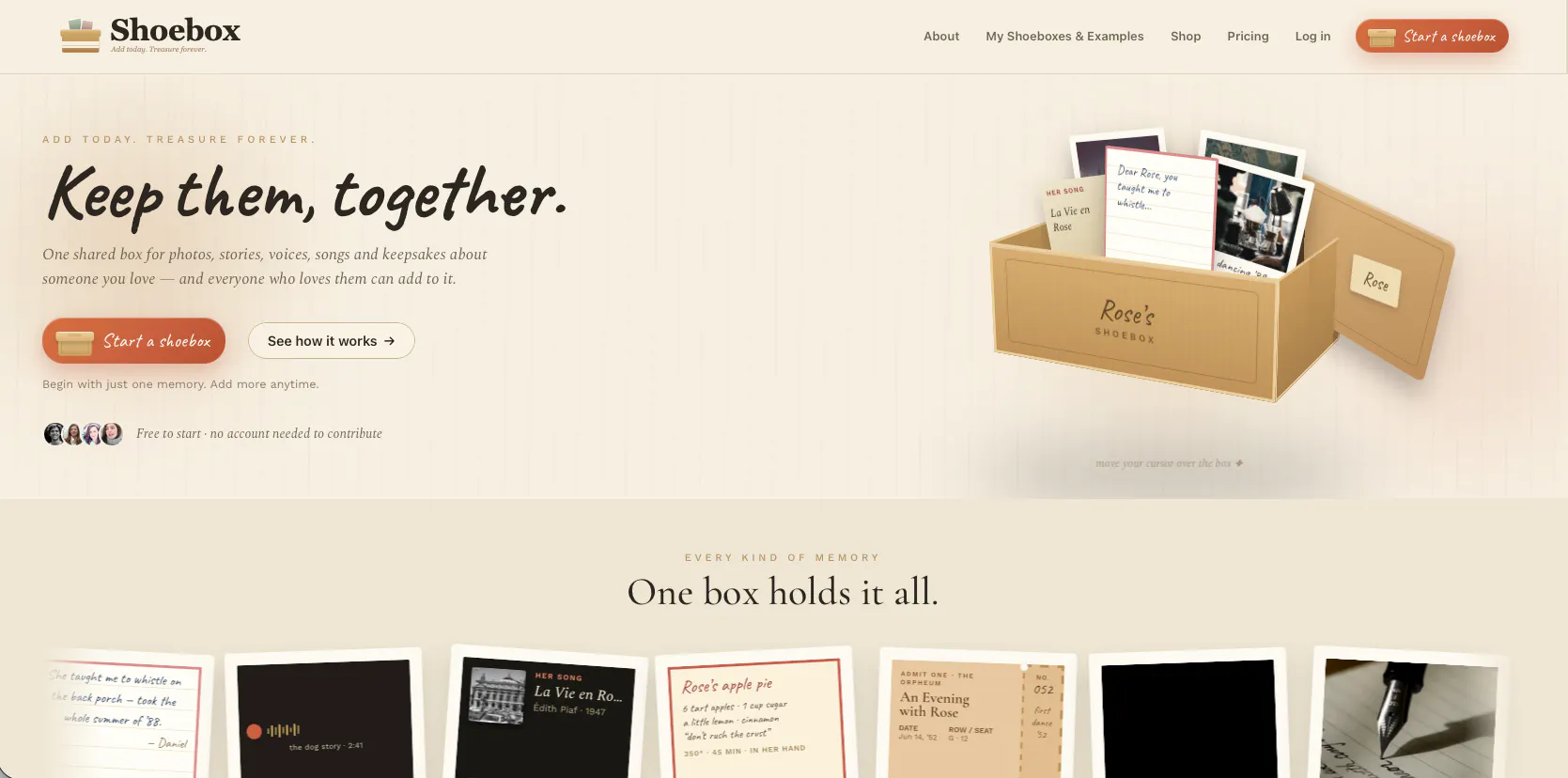 Shoebox Digital gallery image