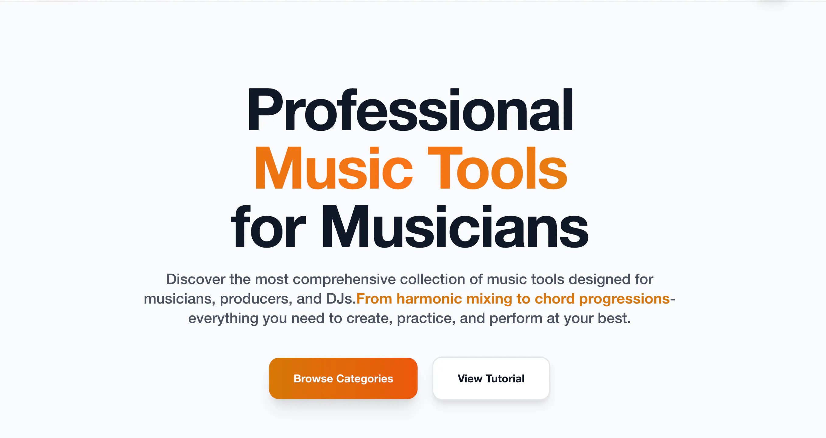 Musicianstool 제품 배너
