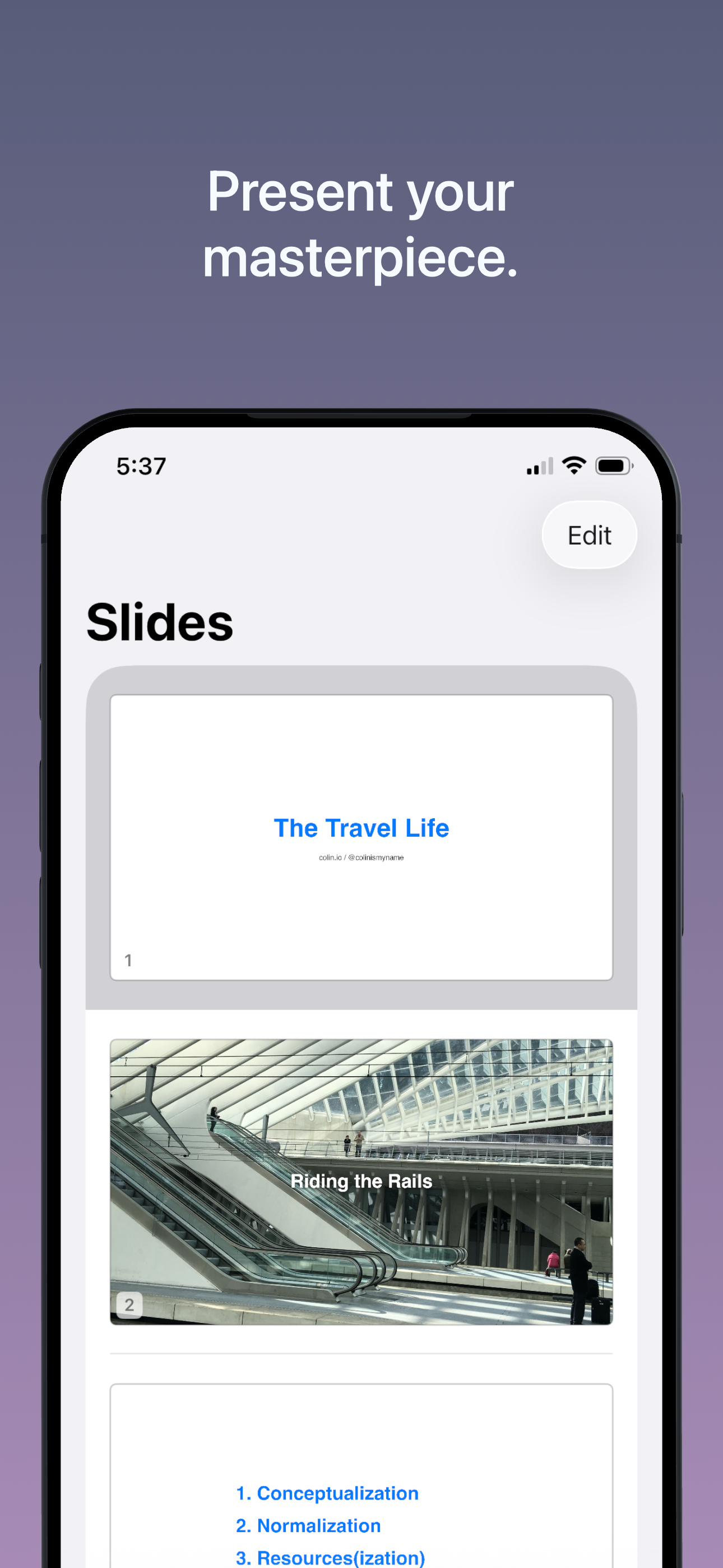 Truly Simple Slide Deck gallery image