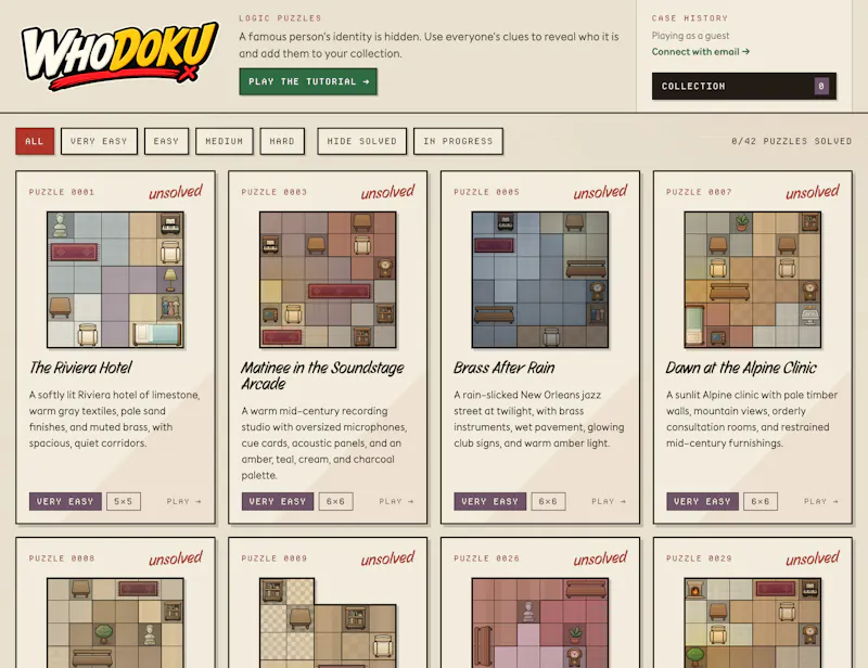 Whodoku screenshot 1
