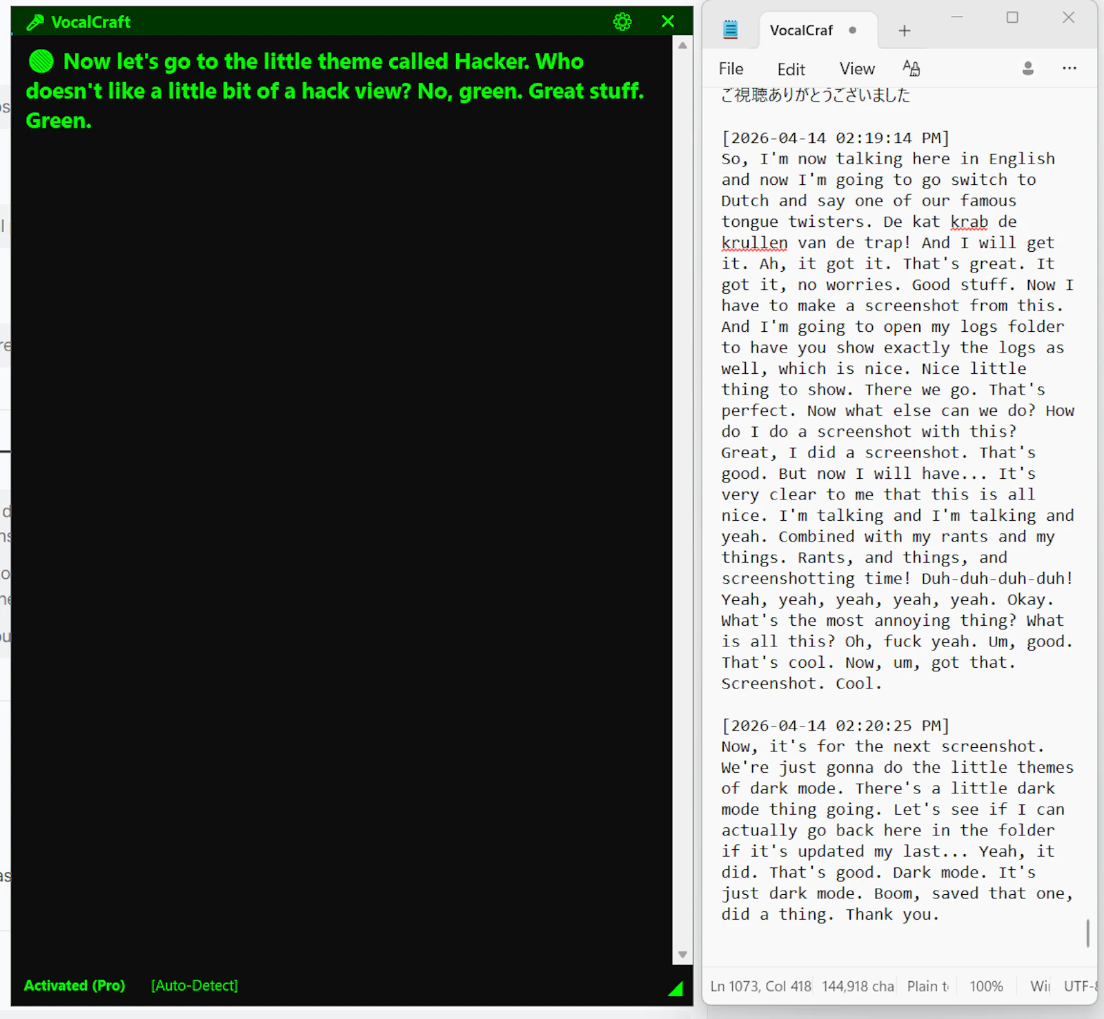 VocalCraft: Lifetime Offline Dictation screenshot 6