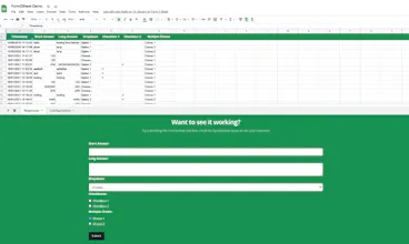 Form2Sheet gallery image