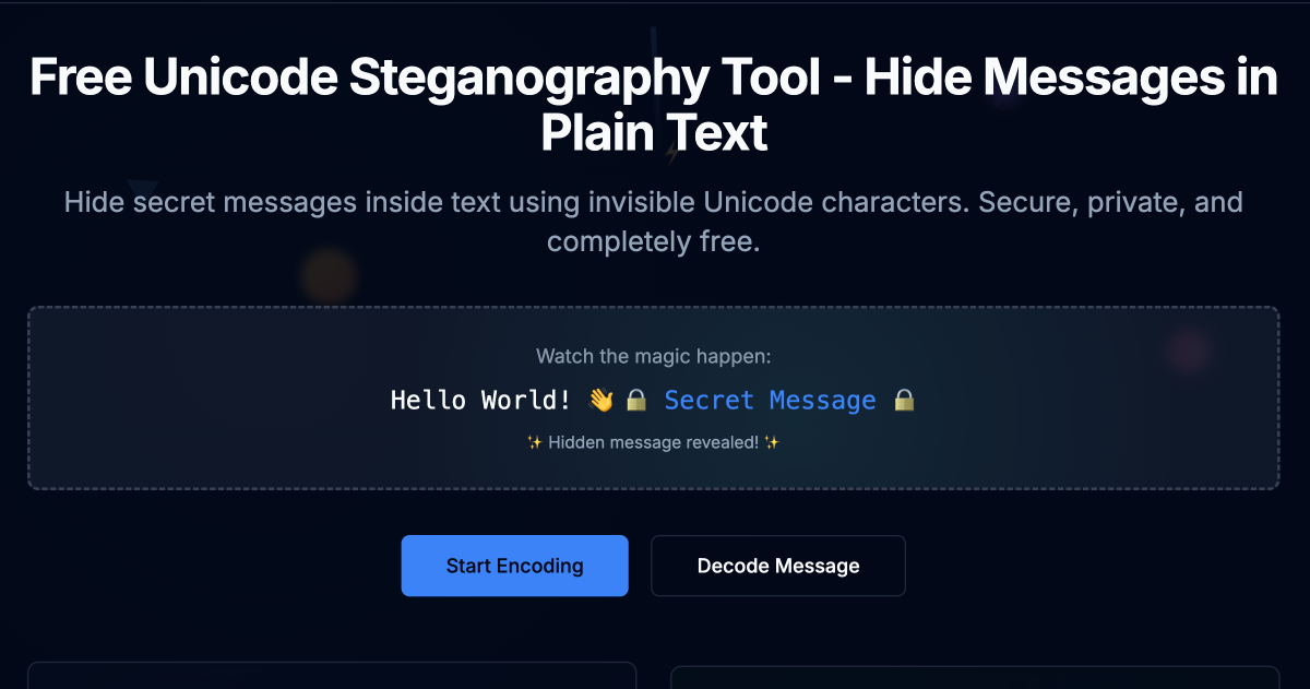 Stegmoji gallery image