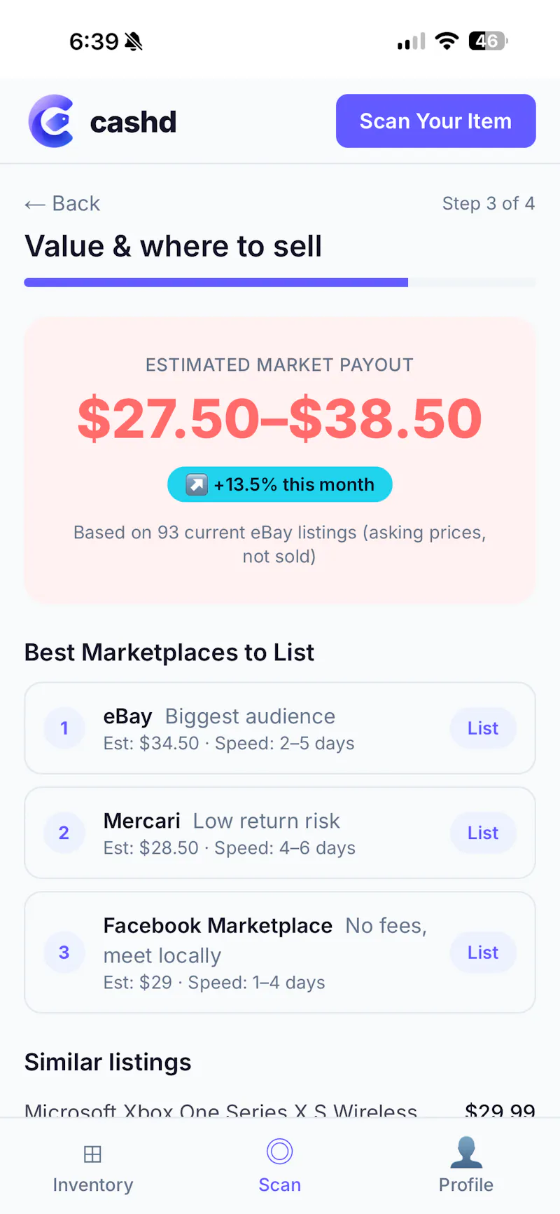 Cashd screenshot 4