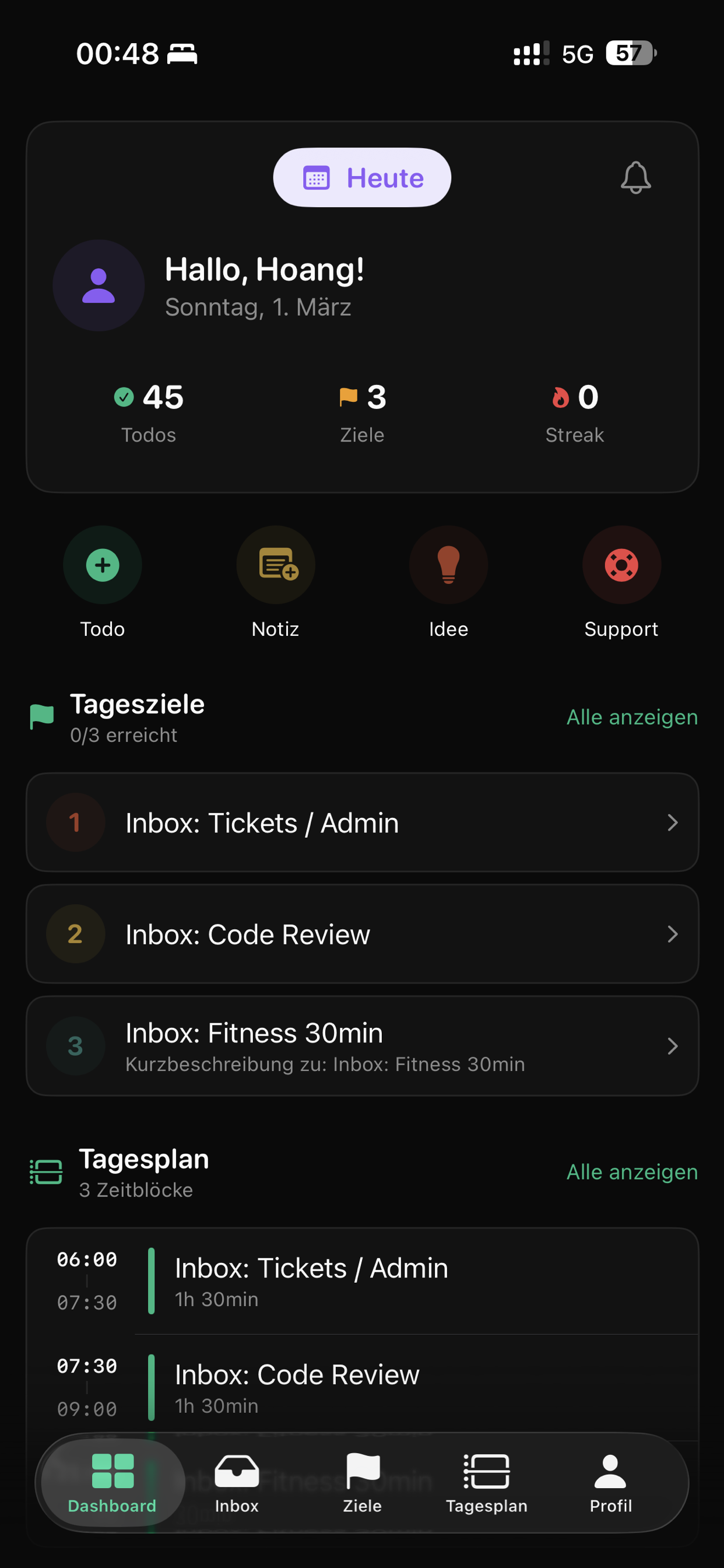 Planpilot - Plan your day - Screenshot 2 showing product features and functionality