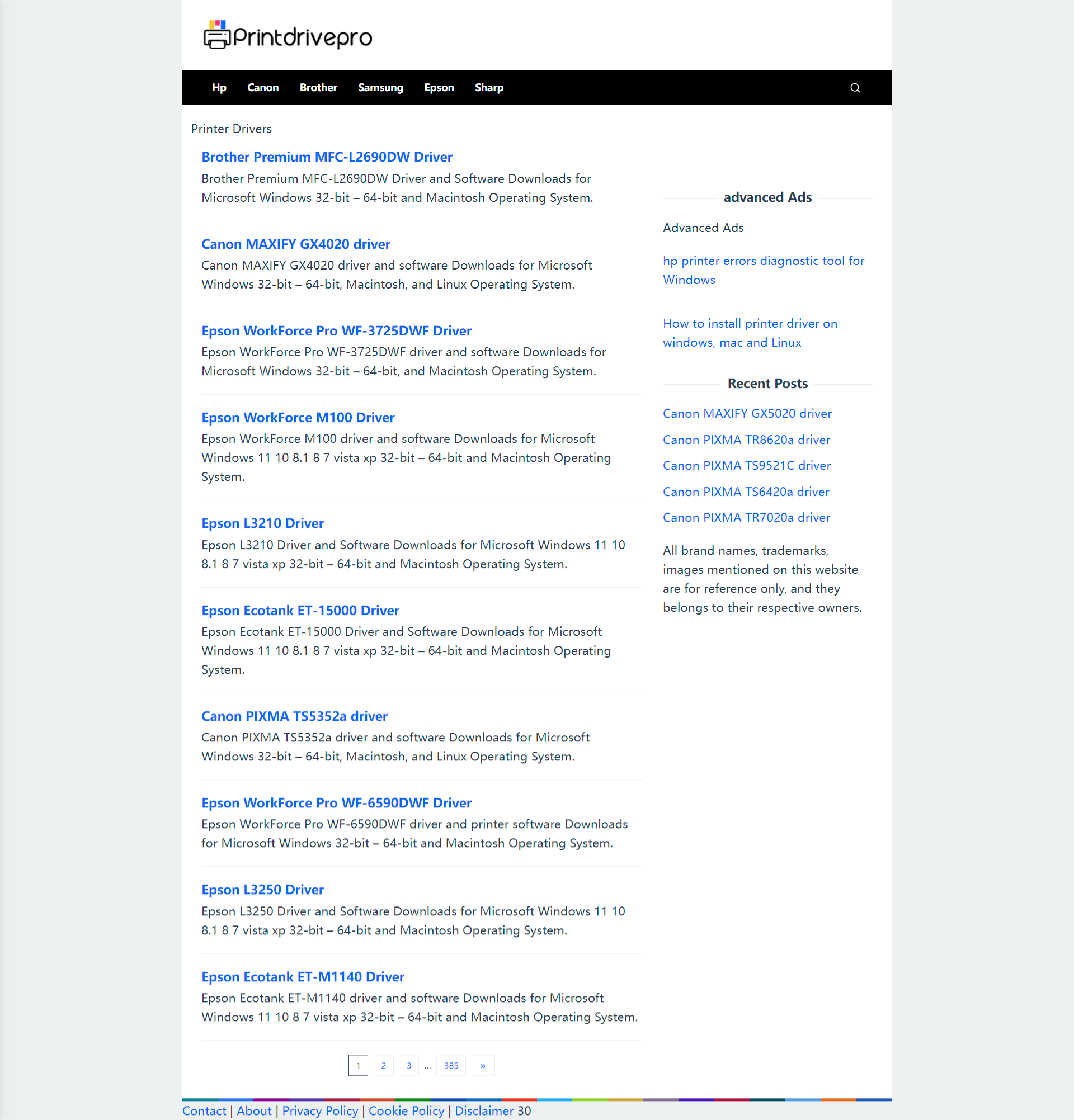 Printer Drivers Download gallery image