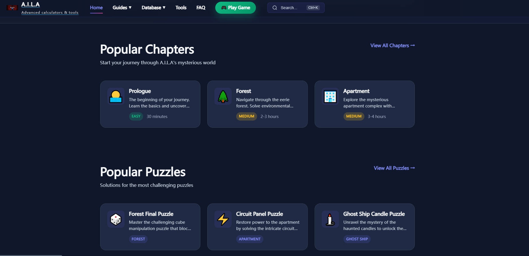 A.I.L.A Calculator - Screenshot 3 showing product features and functionality