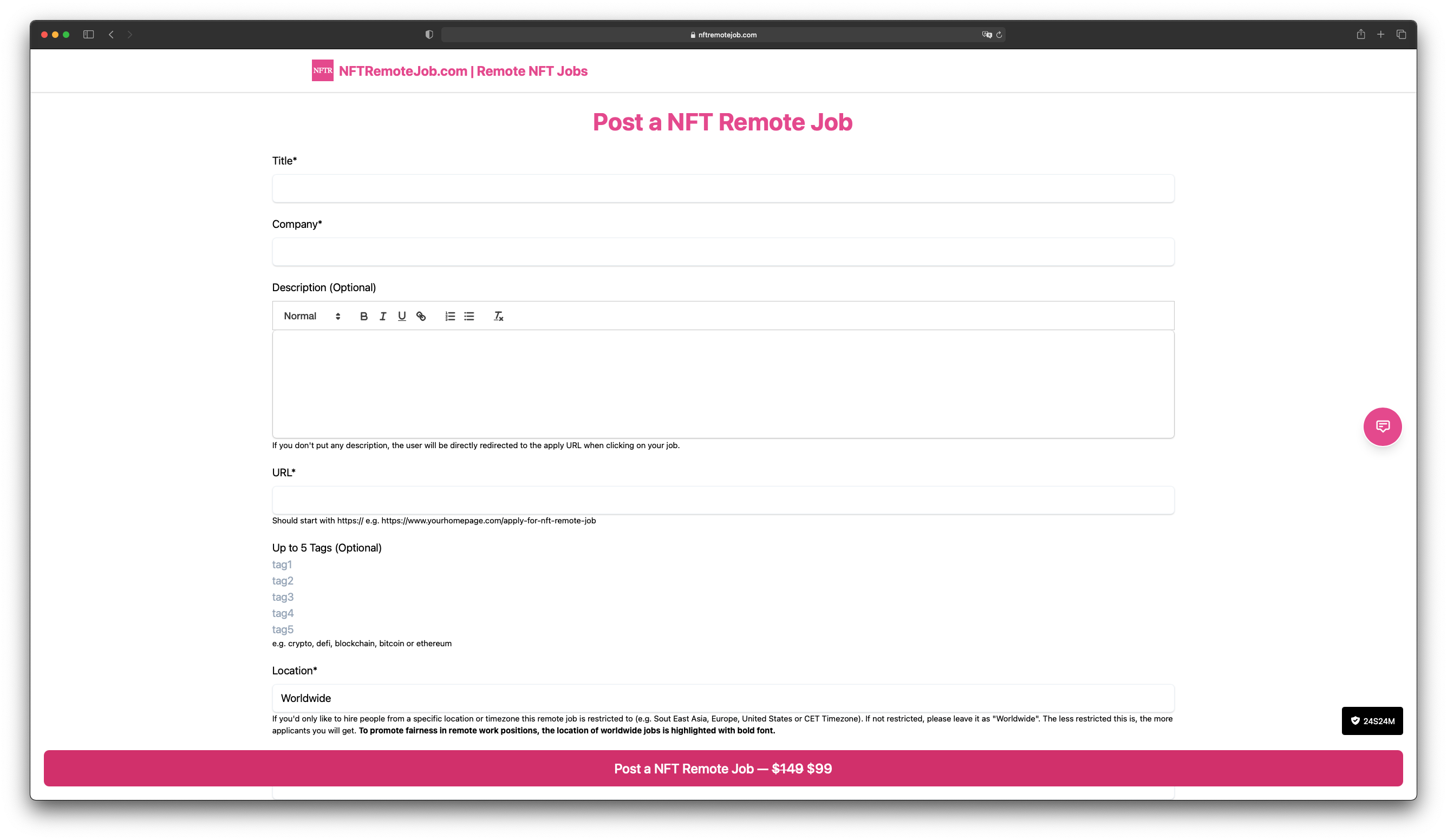 NFTRemoteJob gallery image