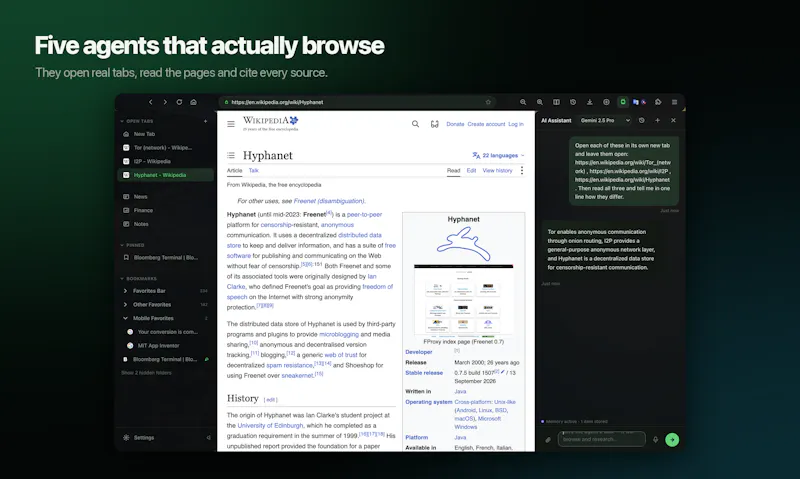 Mind Browser screenshot 3