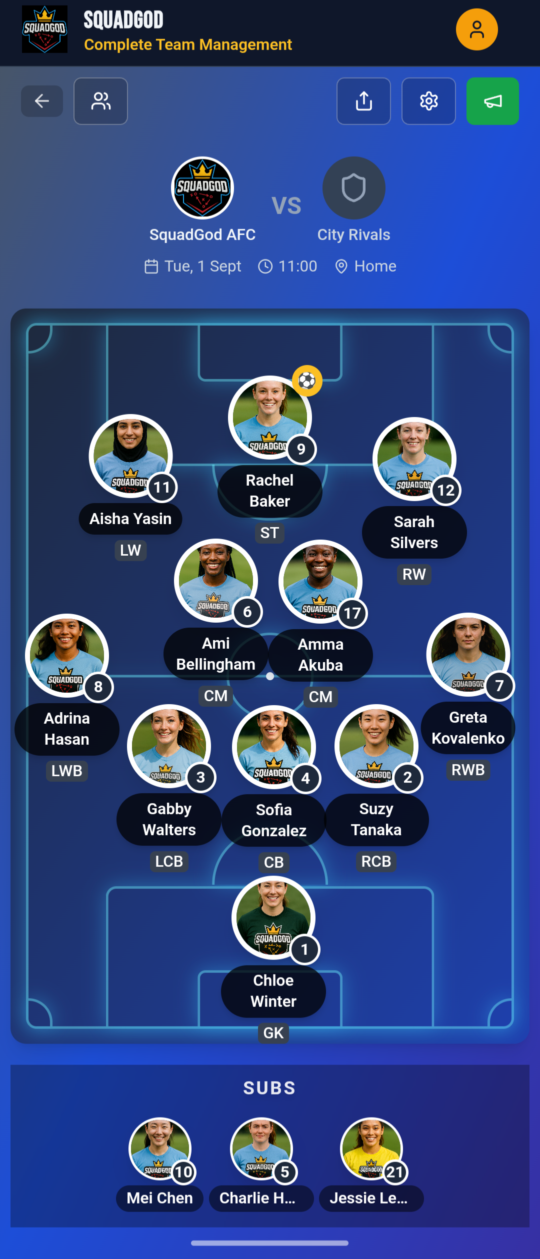 SquadGod - Pitchside Football Coaching gallery image