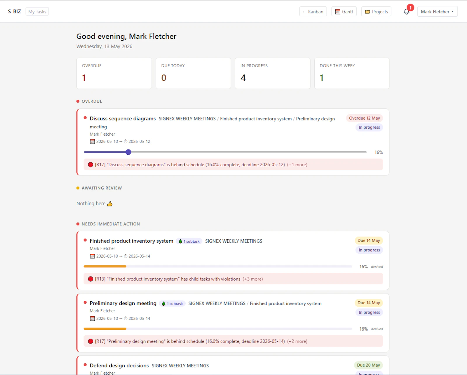 S-BIZ by Inava screenshot 4