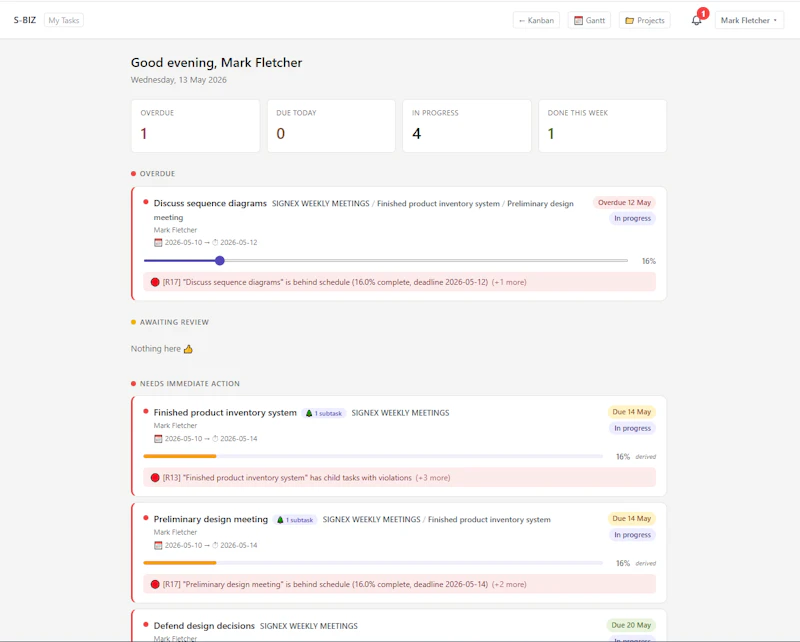 S-BIZ by Inava screenshot 4