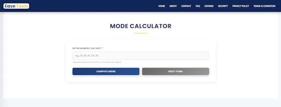 Mode Calculator gallery image