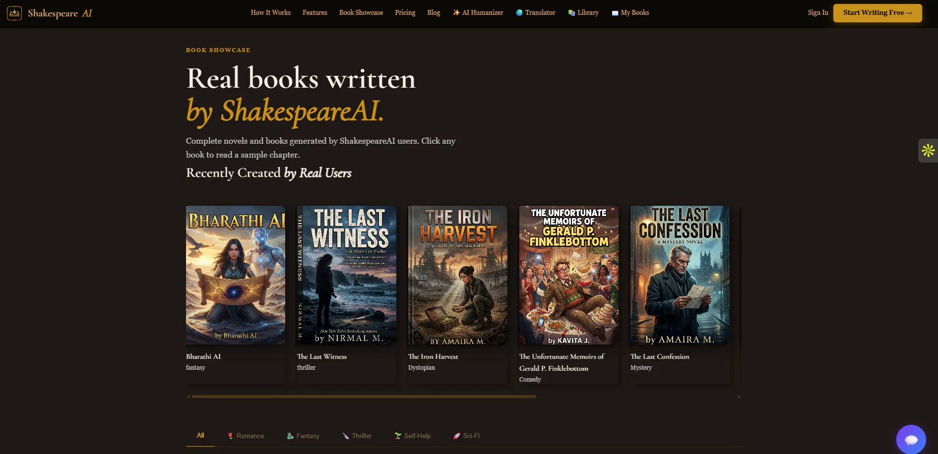 Shakespeare AI - AI Book Writer gallery image