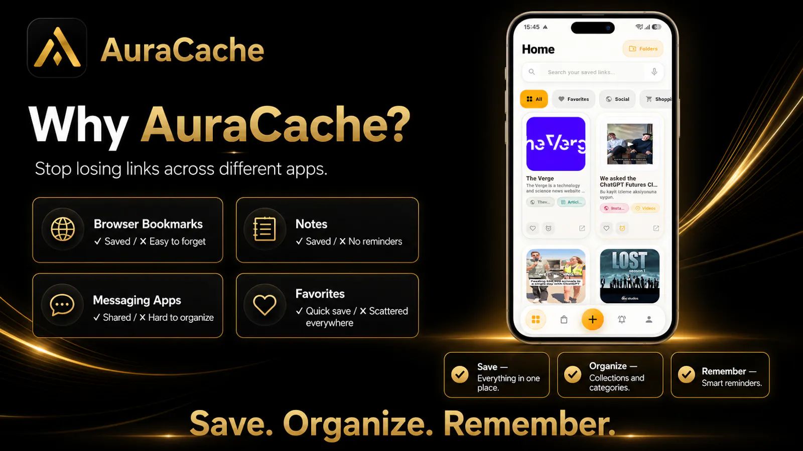 AuraCache screenshot 2