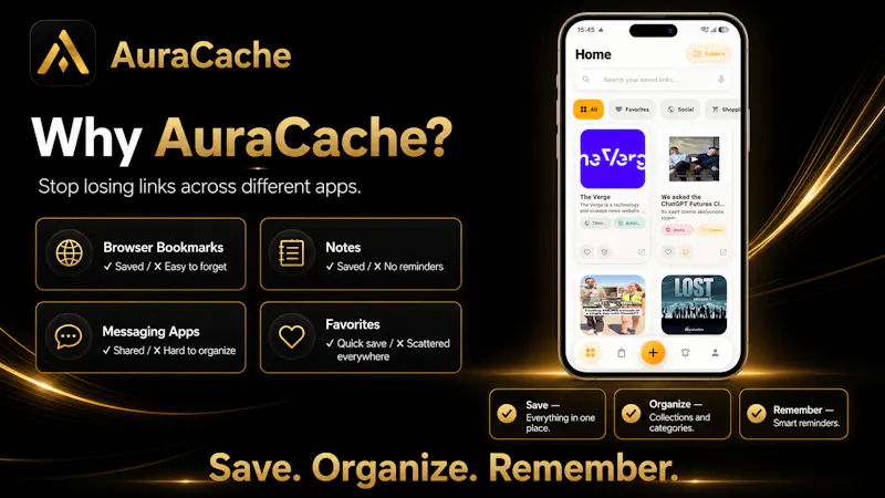 AuraCache screenshot 2
