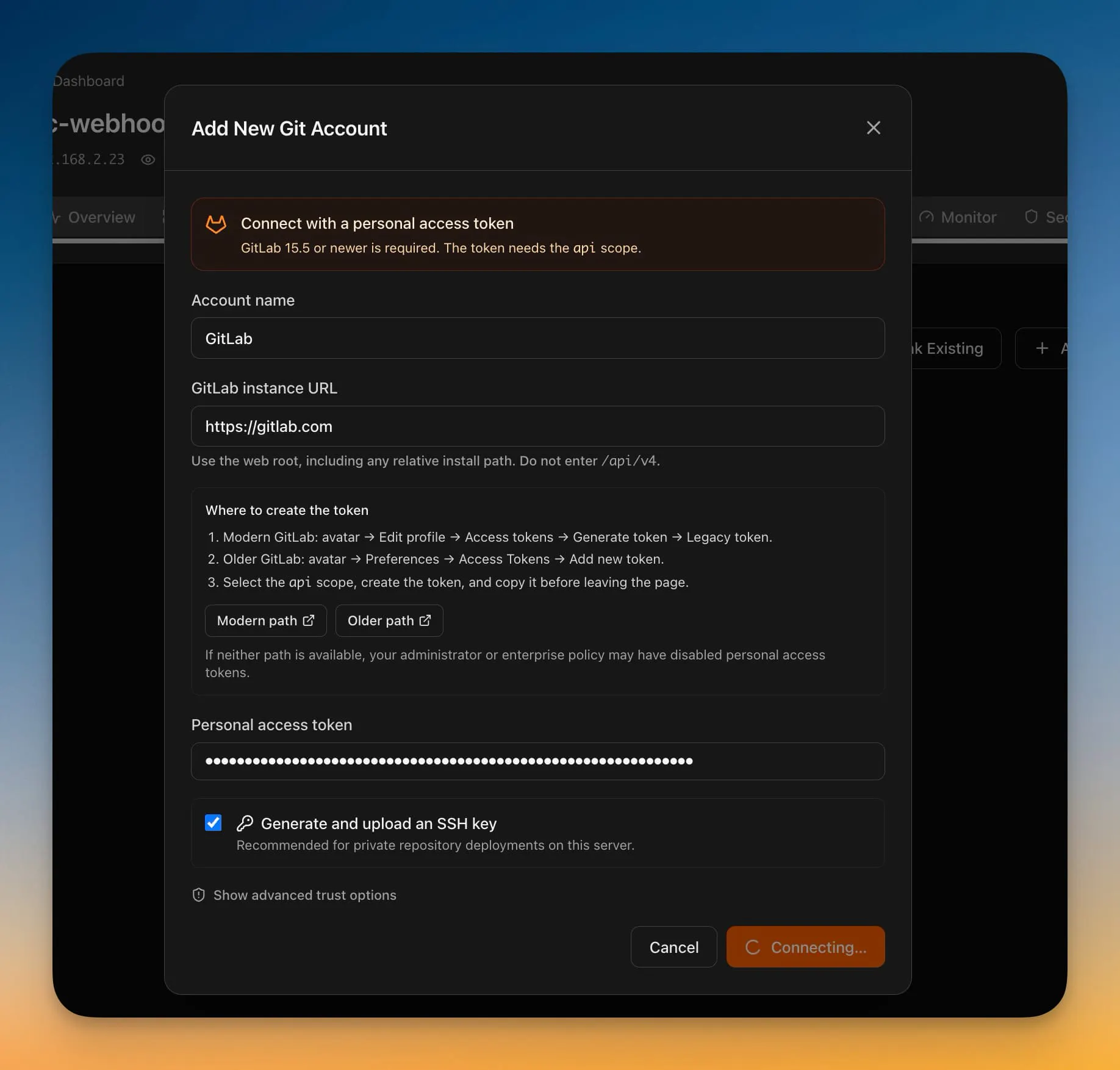 Server Compass 1.42 - Vercel UX + AI MCP screenshot 9