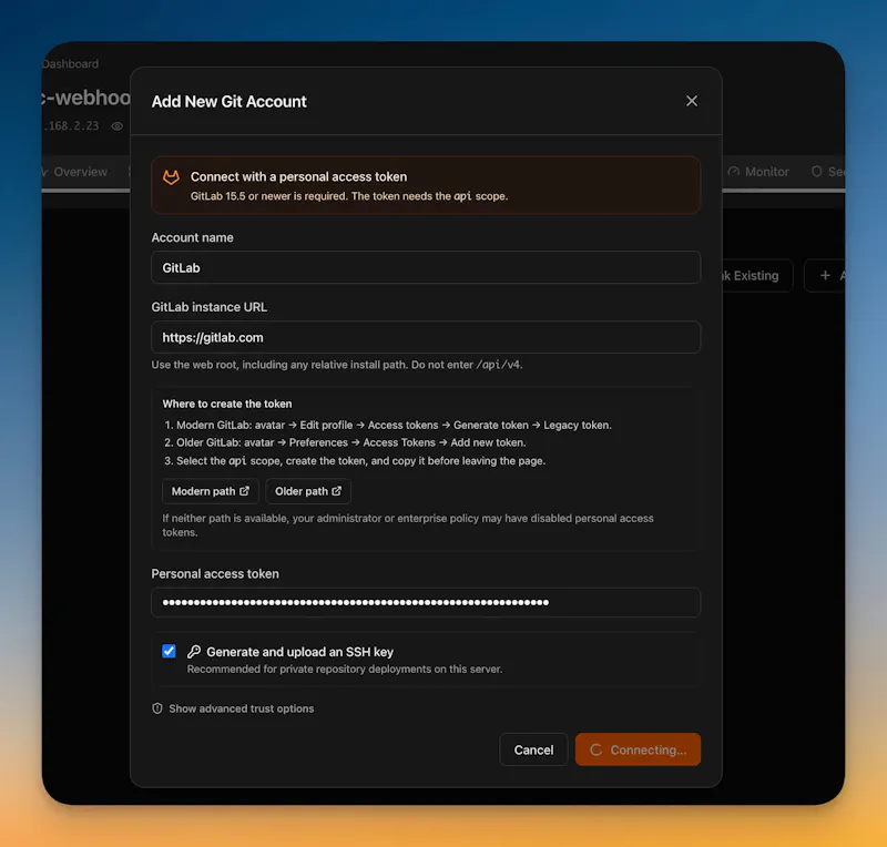 Server Compass 1.42 - Vercel UX + AI MCP screenshot 10